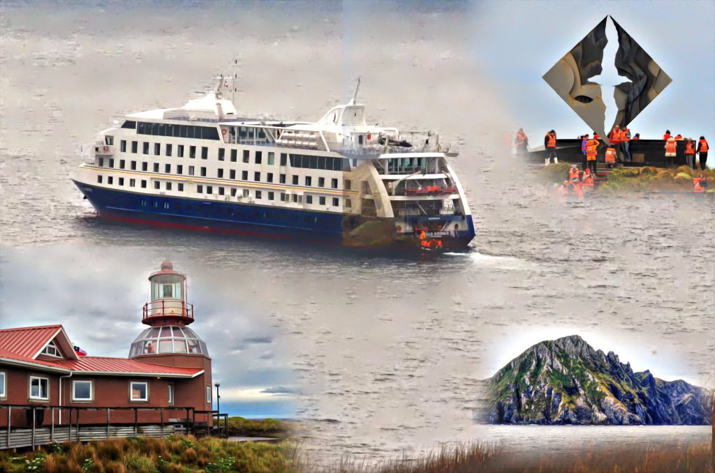 Landing on Horn Island